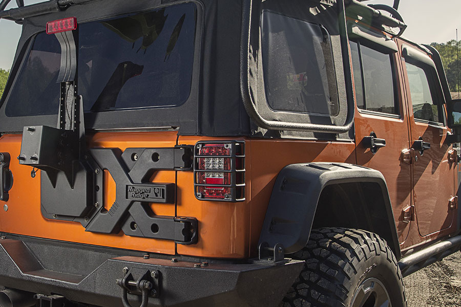 Free Shipping On Rugged Ridge Spartacus HD Tire Carrier Wrangler JK