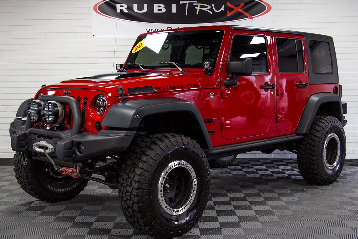 2008 Jeep Wrangler Rubicon Unlimited HEMI Red