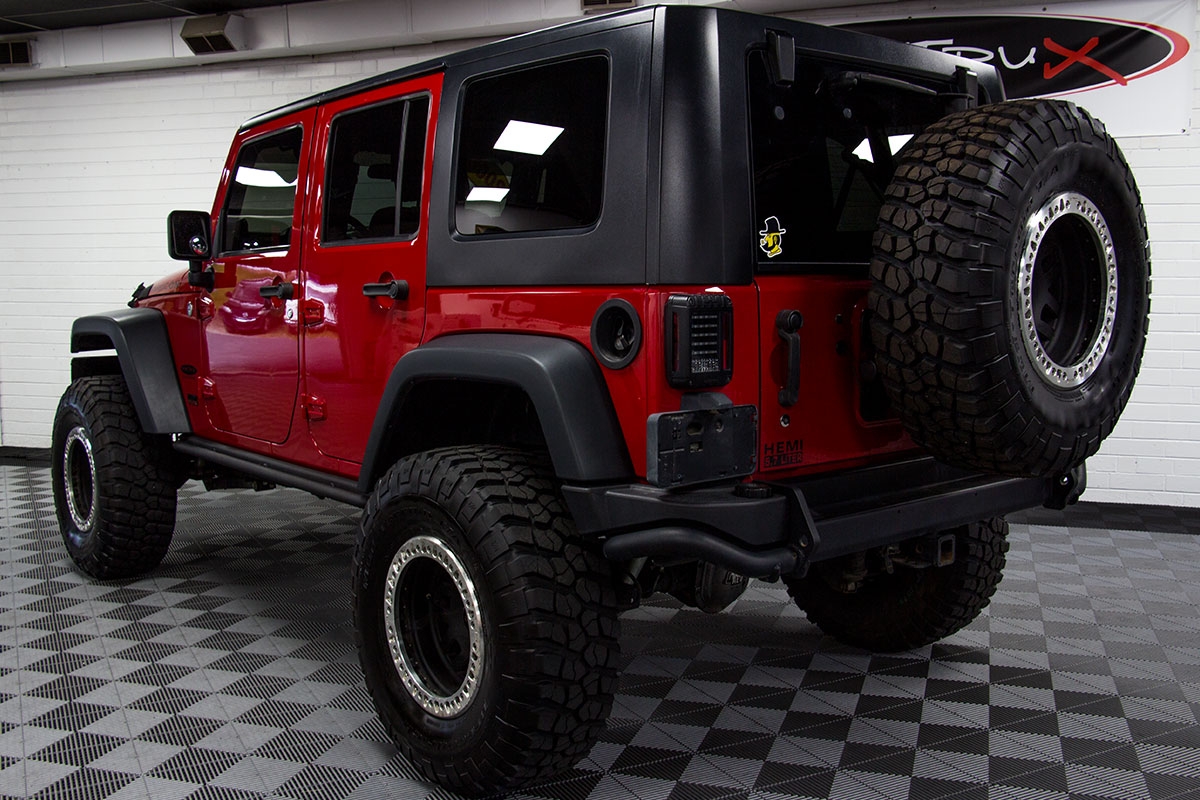 2008 Jeep Wrangler Rubicon Unlimited HEMI Red