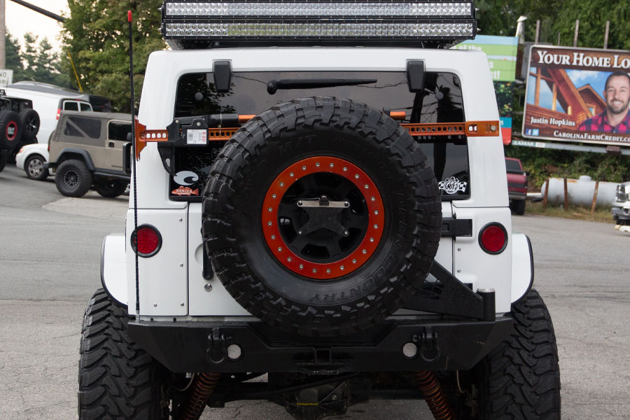 2013 Custom Jeep Wrangler Rubicon Unlimited White